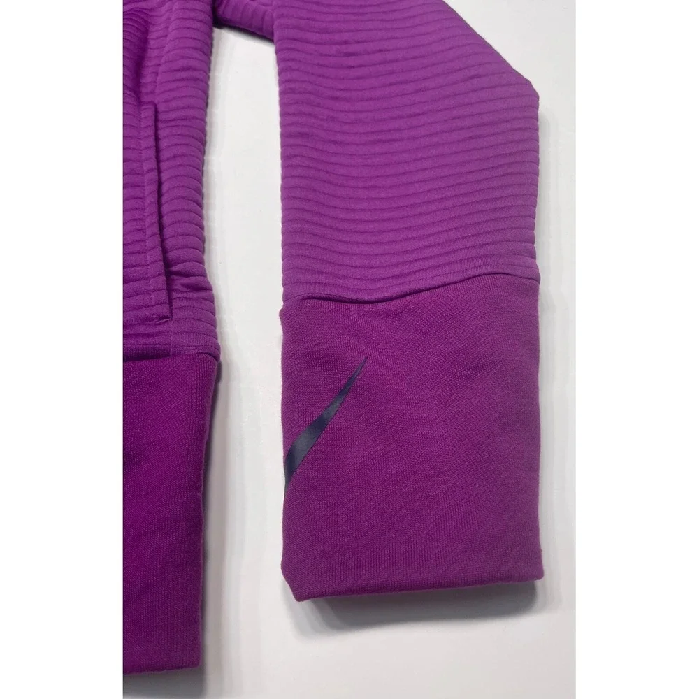 Women's Nike Dry Training‎ Veneer Quilted PullOver Hoodie 860136-550  size XL